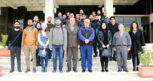 وفد من طلاب المعهد العالي للدراسات والبحوث السكانية في زيارة اطلاعية إلى مكتبة الأسد الوطنية