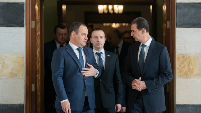 استقبال رئيس مجلس وزراء بيلا روس2
